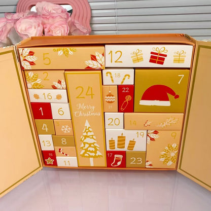 Orange Blind Box Advent Calendar for New Year 2025